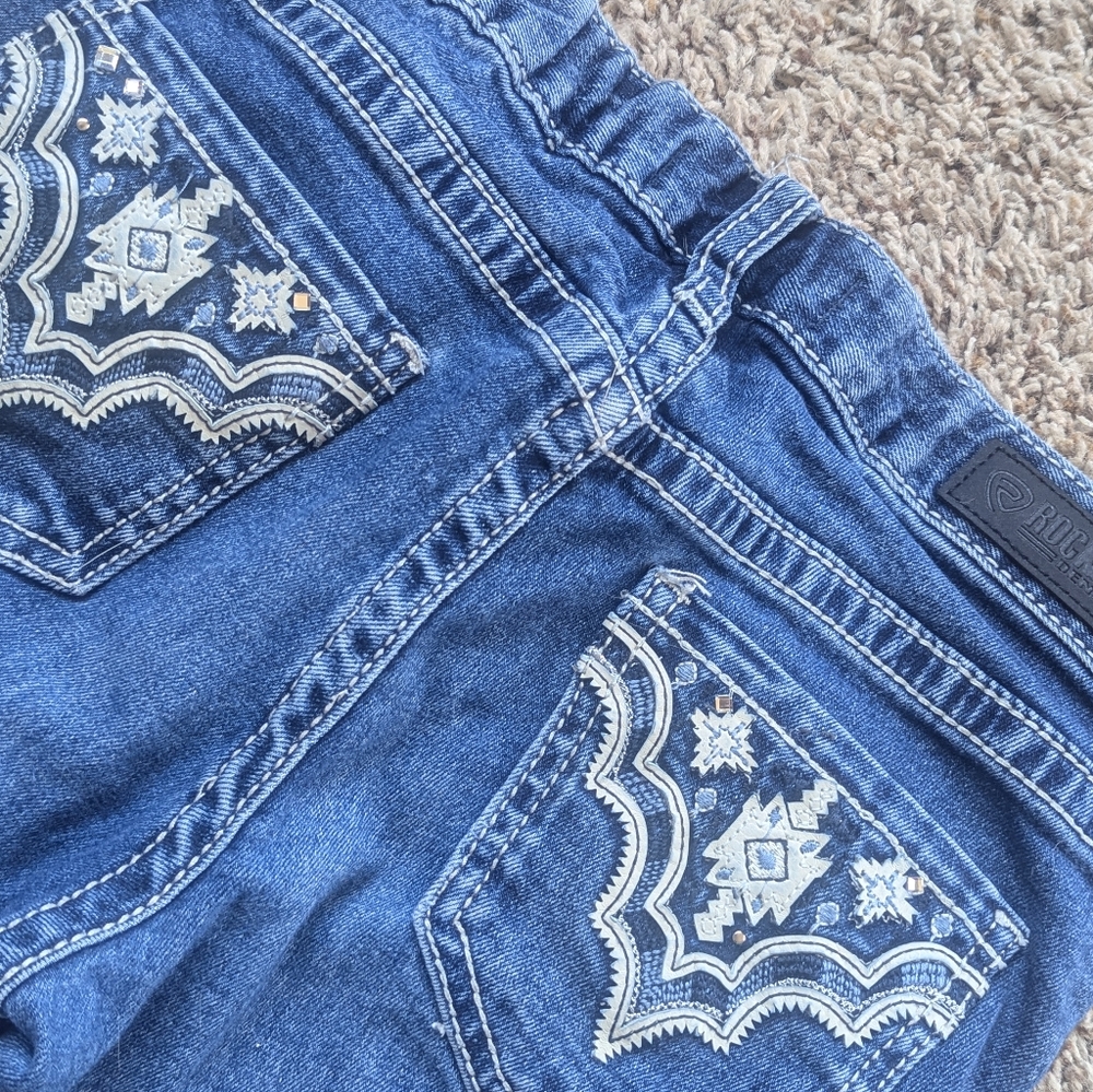 Rock & Roll Bootcut Jeans, girls 12